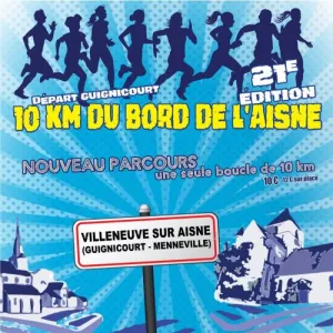10km du Bord de l'Aisne