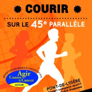 Courir sur le 45ème Parallèle