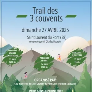 Trail des 3 Couvents