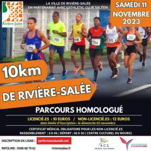 10 km de Rivière Salée