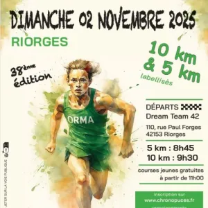 5 et 10 Km de Riorges