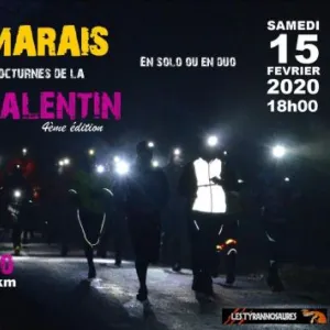 Les Foulées Nocturnes de la Saint-Valentin
