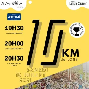 10 km de Lons le Saunier