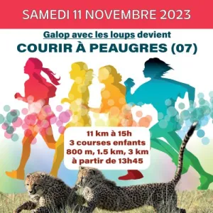 Courir à Peaugres