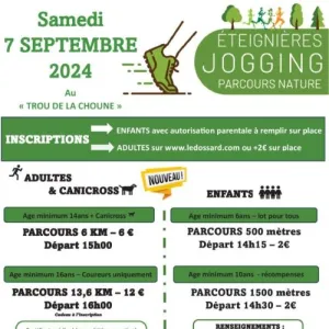 Jogging Eteignières