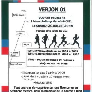 Course Pédestre de Verjon