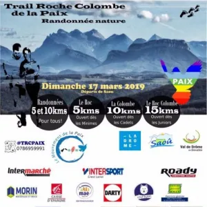 Trail Roche Colombe de la Paix
