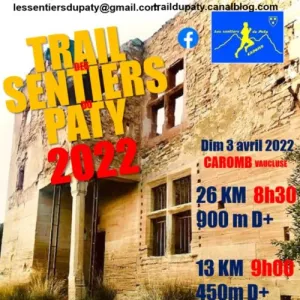 Trail des Sentiers du Paty