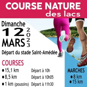 Course Nature des Lacs de Sanvignes