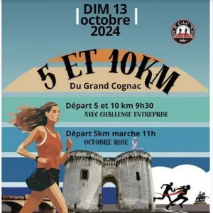 5 et 10 km du Grand Cognac