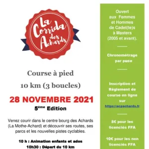 Corrida des Achards