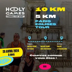 Holy Games Paris Églises Tour