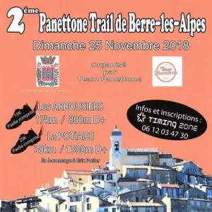 Panettone Trail de Berre les Alpes