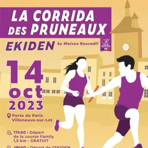 Ekiden la Corrida des Pruneaux