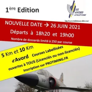 5 et 10km d'Avord