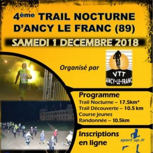 Trail Nocturne d'Ancy le Franc