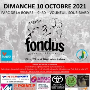 10 et 20 km de Vouneuil sous Biard