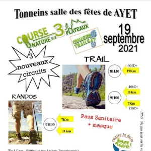 Course Nature des Trois Plateaux