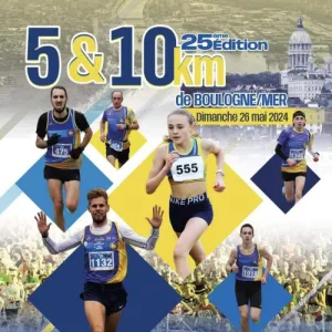 5 et 10 km de Boulogne sur Mer