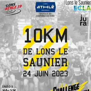 10 km de Lons le Saunier