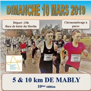 5 et 10 km de Mably