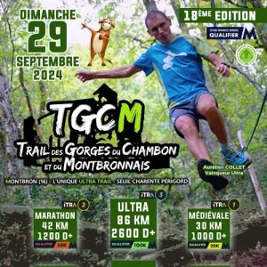 Trail des Gorges du Chambon et du Montbronnais