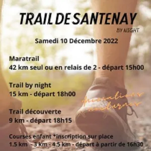 Trail de Santenay by Night