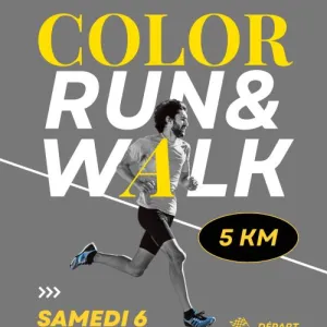 Color Run du Téléthon d'Aubière