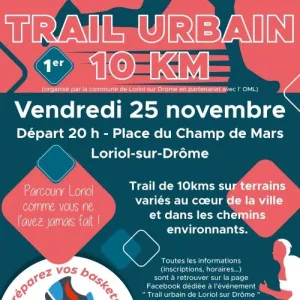 Trail Urbain de Loriol sur Drôme