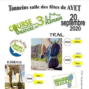 Course Nature des Trois Plateaux