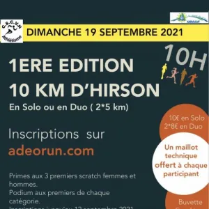 10 km d'Hirson