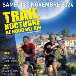 Trail Nocturne de Bouc-Bel-Air