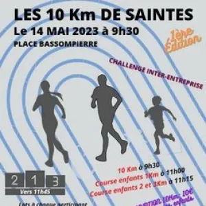 10 km de Saintes