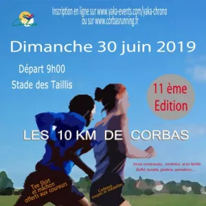 10 km de Corbas