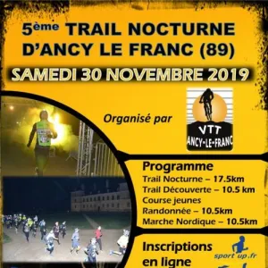 Trail Nocturne d'Ancy le Franc
