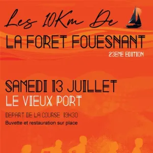 10 km de la Foret Fouesnant