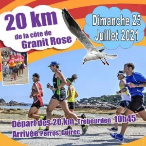20 km de la Côte de Granit Rose