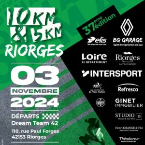 5 et 10 Km de Riorges