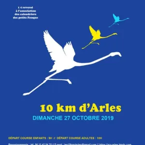 10 km d'Arles