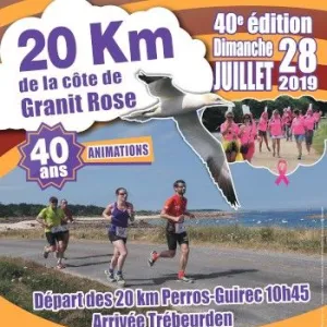 20 km de la Côte de Granit Rose