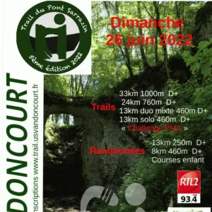 Trail du Pont Sarrazin