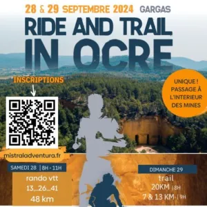 Ride and Trail in Ocre