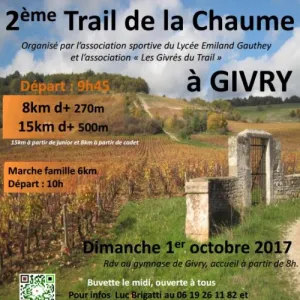 Trail de la Chaume