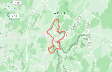 Trail de la Vallée de la Haute Seille - Le Château-Chalon