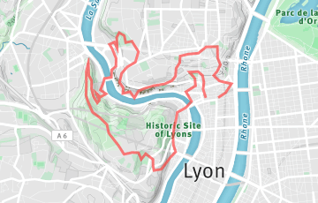 Lyon Urban Trail By Night - 14km