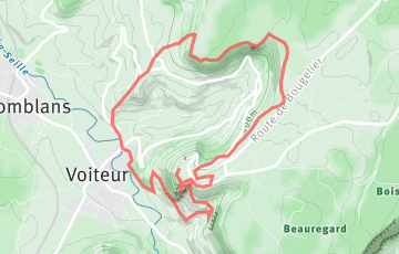 Trail de la Vallée de la Haute Seille - Le Petit Château