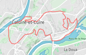 Trail Caluire Rhône Saone - 16km