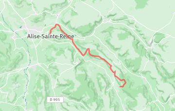Trails de la Voie Romaine Sombernon Alésia - Trail décoverte Hateroche-Alésia