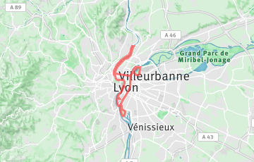 Run In Lyon - 42.2km