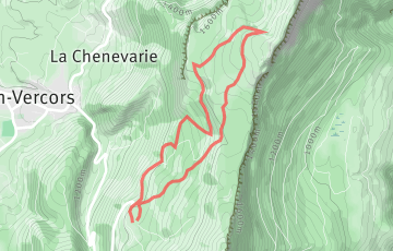 Trail Blanc de Lans en Vercors - 8km